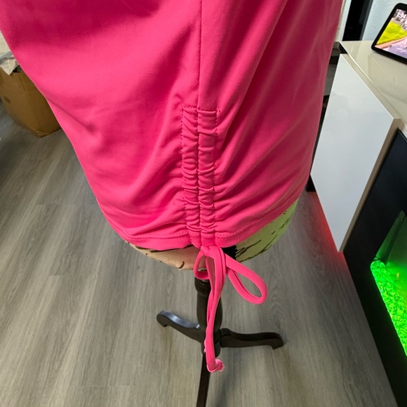 NWT Juicy Couture Pink Long Sleeve Rash Guard / Beach Cover-Up - XL - Picture 4 of 6